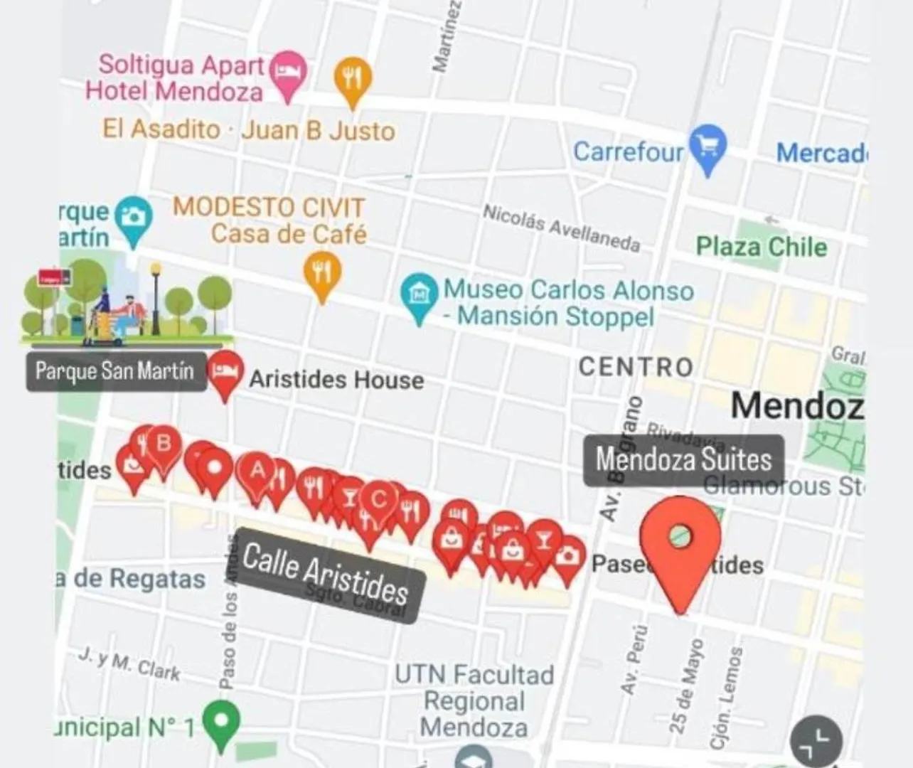 Mendoza Suites 3 -Parking Disponible- Argentina